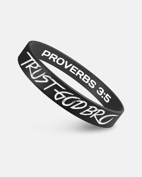 Bless Bands | "Classic" Black | Rubber Wristbands