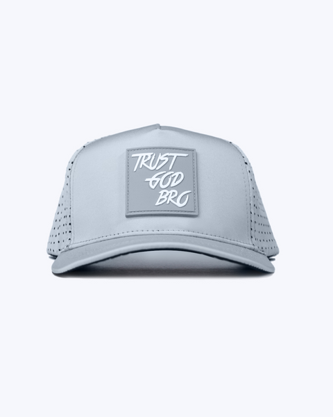 "Classic" Cool Grey | Performance Snap-Back Hat