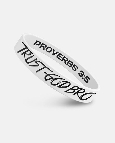 Bless Bands | "Classic" White | Rubber Wristbands