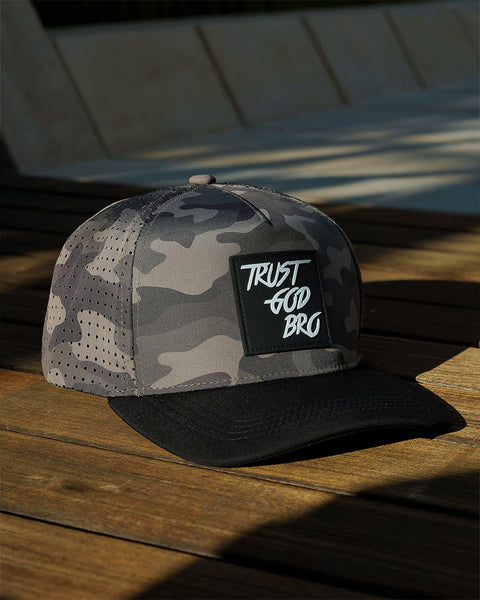 "Classic" Military Camo | Performance Snap-Back Hat