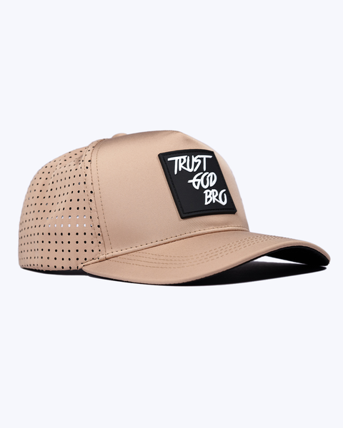 "Classic" Sand | Performance Snap-Back Hat