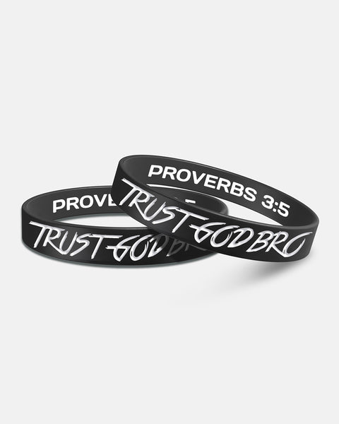 Bless Bands | "Classic" Black | Rubber Wristbands