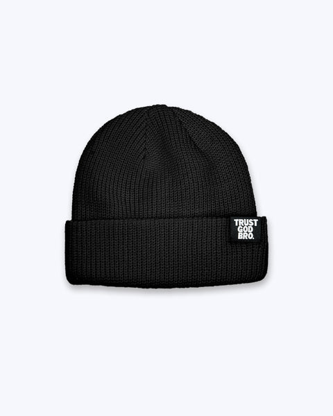 "Stacked" Black | Beanie