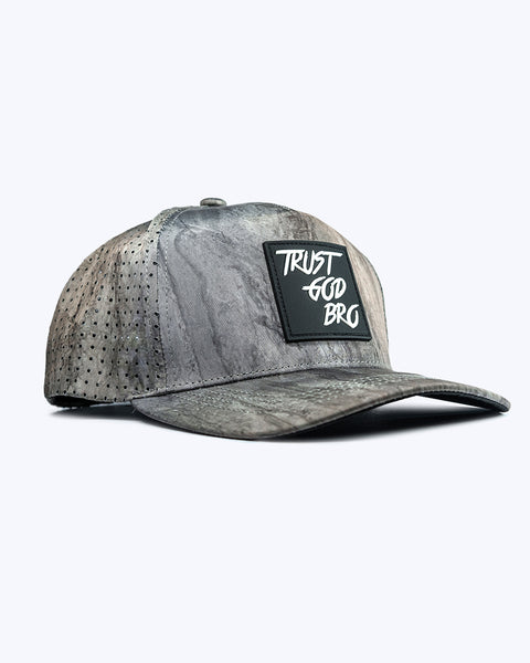"Classic" Tree Bark Camo | Performance Snap-Back Hat