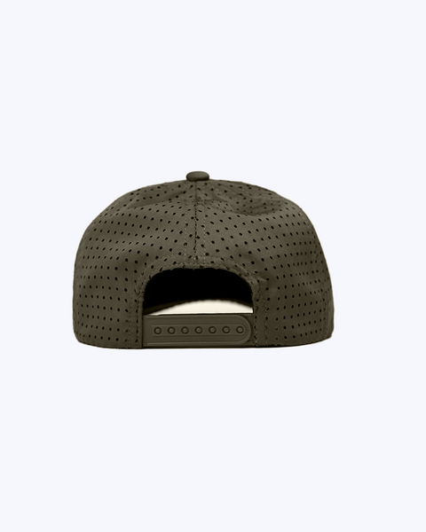 "Classic" Olive Green | Performance Snap-Back Hat