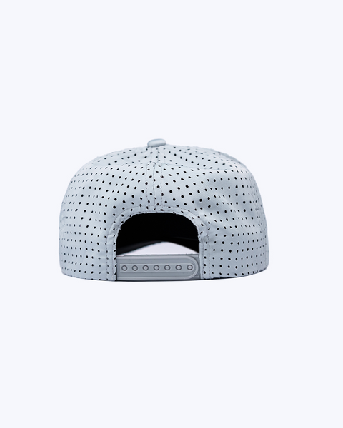 "Classic" Cool Grey | Performance Snap-Back Hat