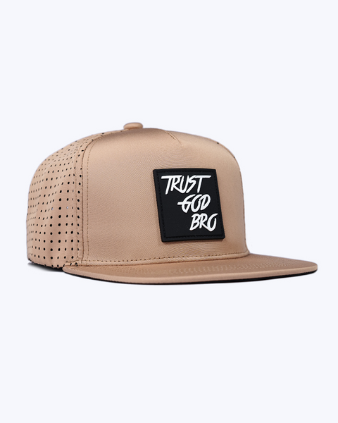"Classic" Sand | Performance Snap-Back Hat