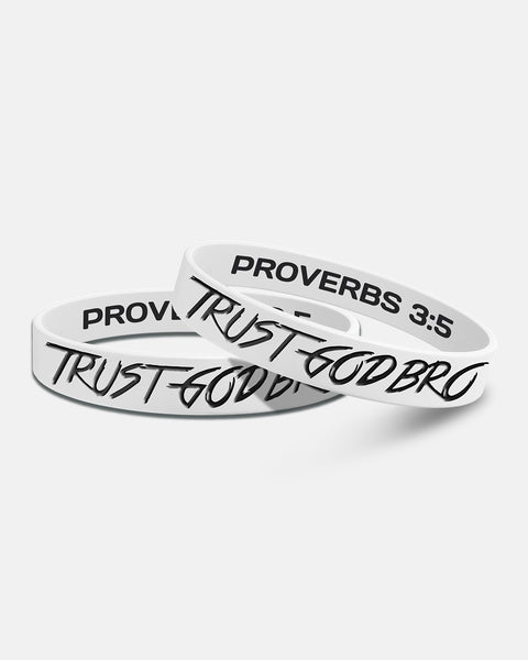 Bless Bands | "Classic" White | Rubber Wristbands