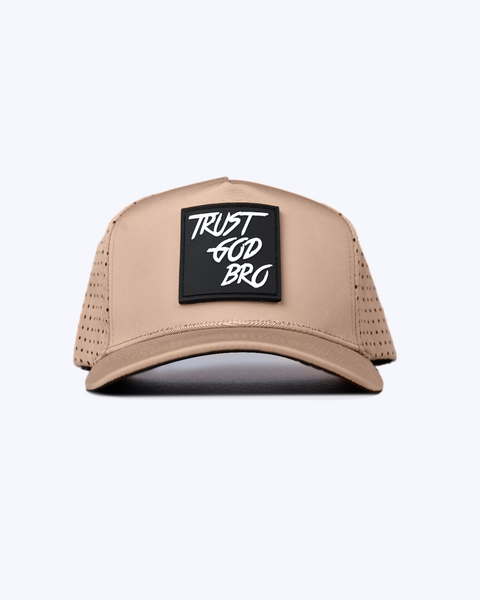 "Classic" Sand | Performance Snap-Back Hat