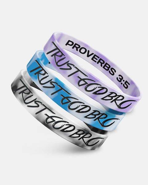 Bless Bands | "Tie-Dye Pack" | Rubber Wristbands
