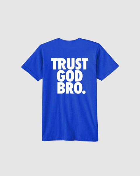 "Stacked" Royal Blue | Standard Tee