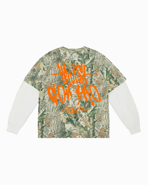 "TGB x MWW 002" Vintage Camo Long Sleeve | Pre-order | Shipping Sept 1st - 5th