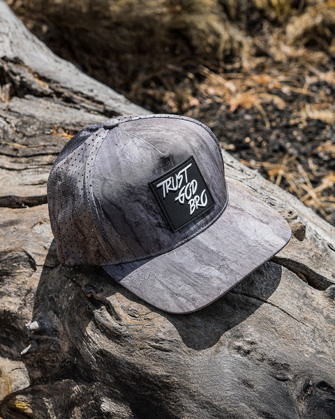 "Classic" Tree Bark Camo | Performance Snap-Back Hat