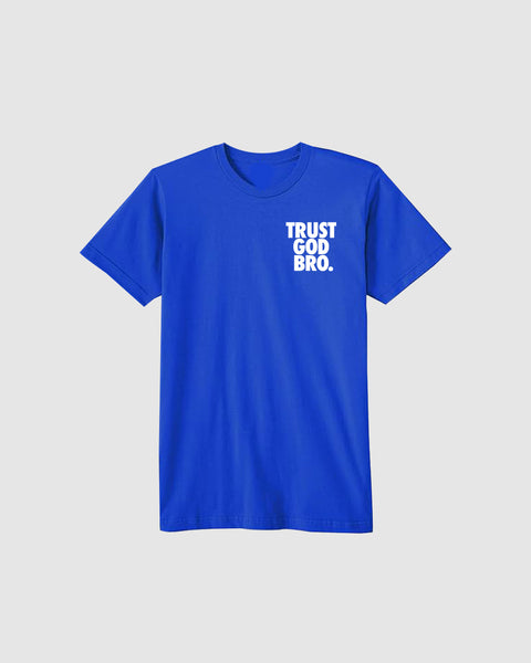 "Stacked" Royal Blue | Standard Tee