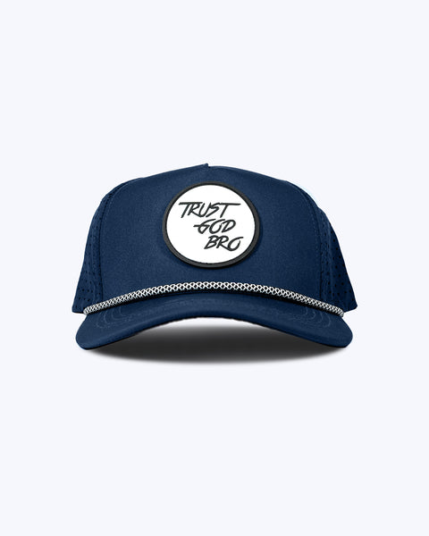 "Classic" Navy | Performance Rope Snap-Back Hat