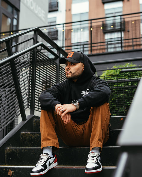 "Classic" Black | Premium Hoodie