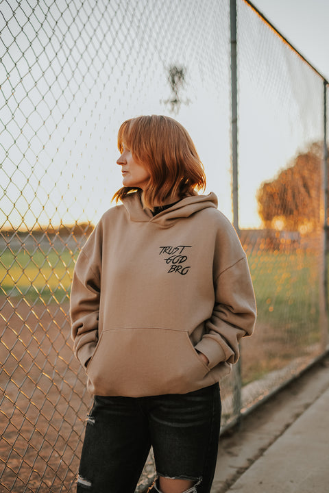 "Classic" Sand | Premium Hoodie