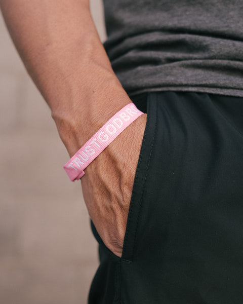 PINK TGB ADJUSTABLE BRACELET