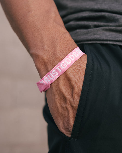 PINK TGB ADJUSTABLE BRACELET