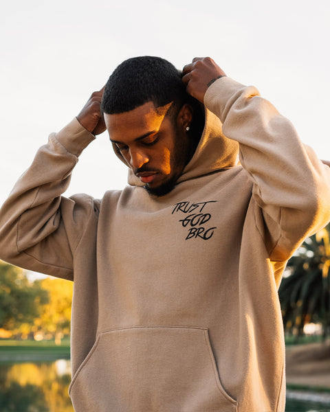 "Classic" Sand | Premium Hoodie