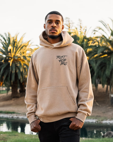 "Classic" Sand | Premium Hoodie