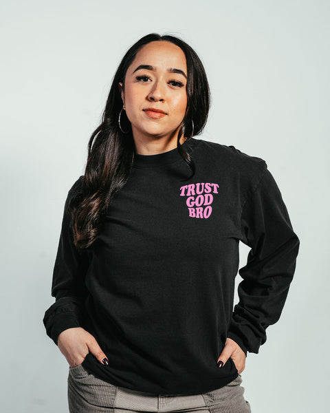 "Trust in God" Era Heavyweight Mock Neck Longsleeve Tee