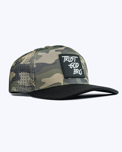 "Classic" Military Camo | Performance Snap-Back Hat