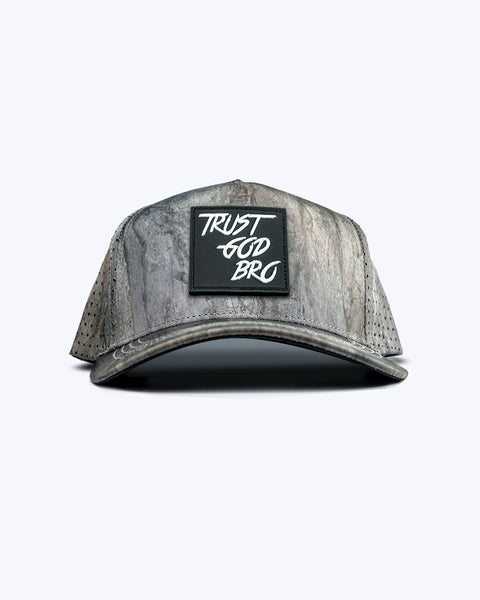 "Classic" Tree Bark Camo | Performance Snap-Back Hat