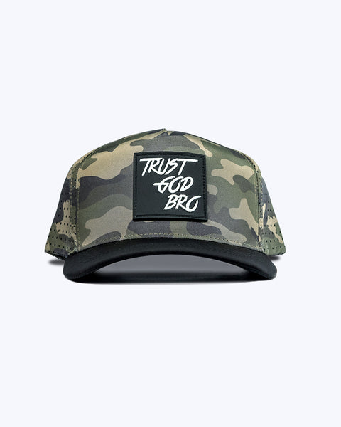 "Classic" Military Camo | Performance Snap-Back Hat