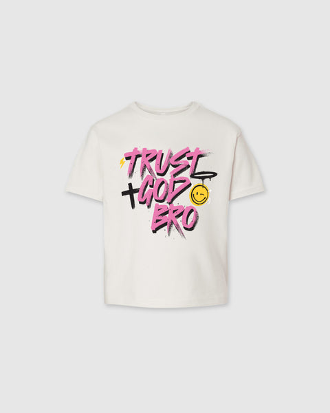 "Graffiti" Kids Tee | Vintage White