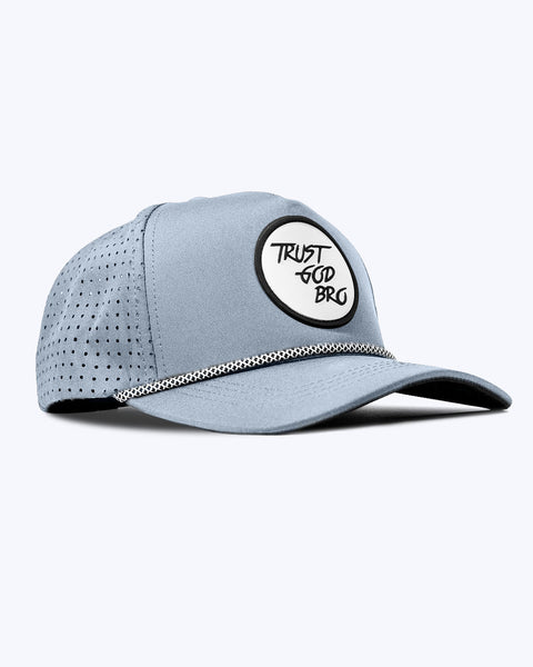 "Classic" Grey | Performance Rope Snap-Back Hat