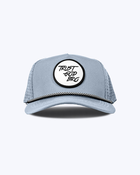 "Classic" Grey | Performance Rope Snap-Back Hat