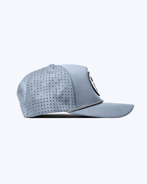 "Classic" Grey | Performance Rope Snap-Back Hat