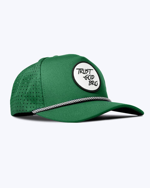 "Classic" Kelly Green | Performance Rope Snap-Back Hat