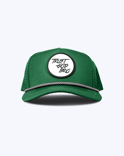 "Classic" Kelly Green | Performance Rope Snap-Back Hat