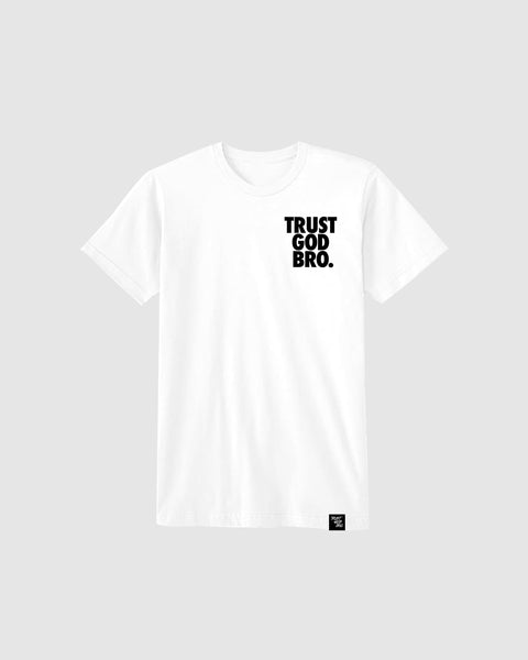 "Stacked" White | Standard Tee