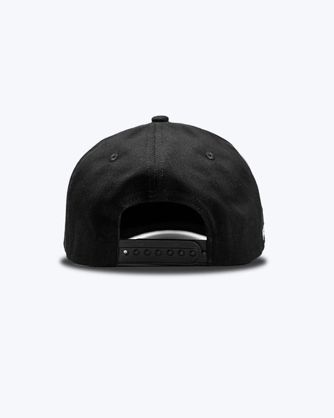 "TGB" Black | A-Frame Snap-Back Hat