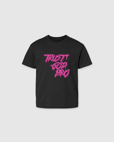 "Pink Slime" Kids Tee | Vintage Black