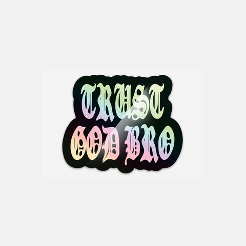 4inch "TGB x MWW 001" Premium Holographic Sticker