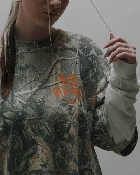 "TGB x MWW 002" Vintage Camo Long Sleeve | Pre-order | Shipping Sept 1st - 5th