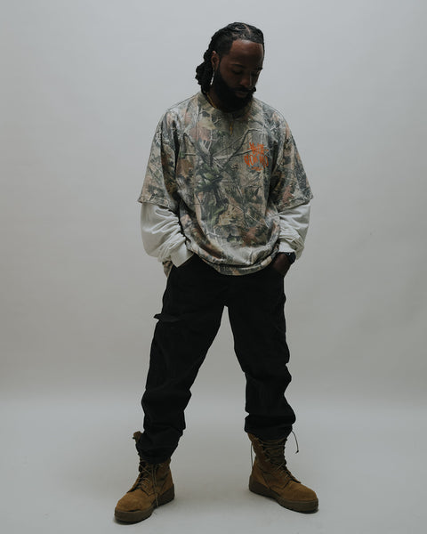 "TGB x MWW 002" Vintage Camo Long Sleeve | Pre-order | Shipping Sept 1st - 5th