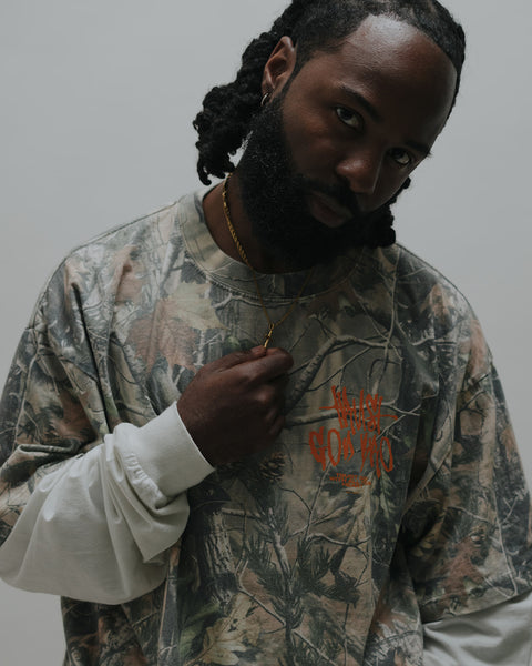 "TGB x MWW 002" Vintage Camo Long Sleeve | Pre-order | Shipping Sept 1st - 5th