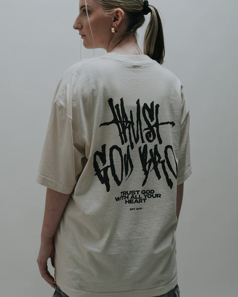 "TGB x MWW 002" Creme Tee | Pre-order | Shipping Sept 1st - 5th