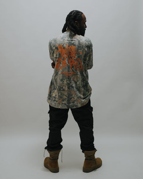 "TGB x MWW 002" Vintage Camo Long Sleeve | Pre-order | Shipping Sept 1st - 5th