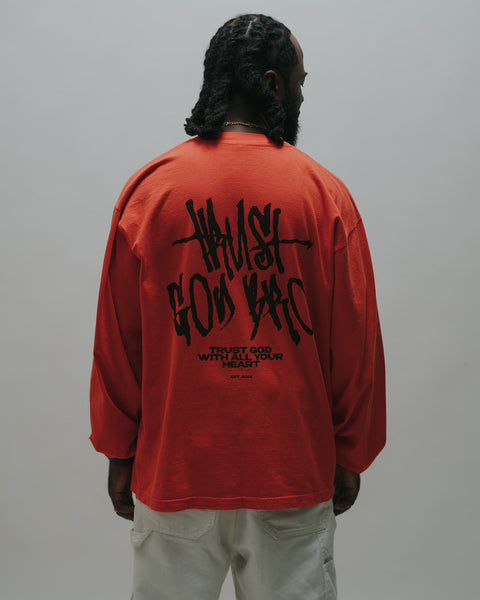 "TGB x MWW 002" Orange Long Sleeve | Pre-order | Shipping Sept 1st - 5th
