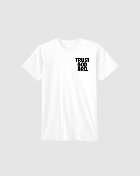 "Stacked" White | Standard Tee