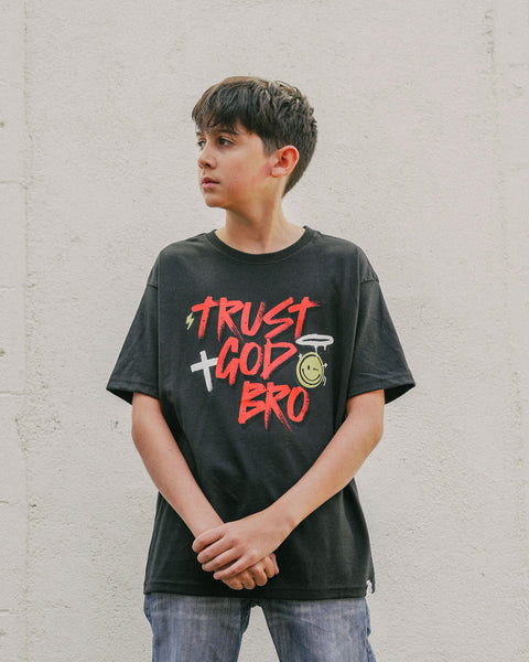 "Graffiti" Kids Tee | Vintage Black