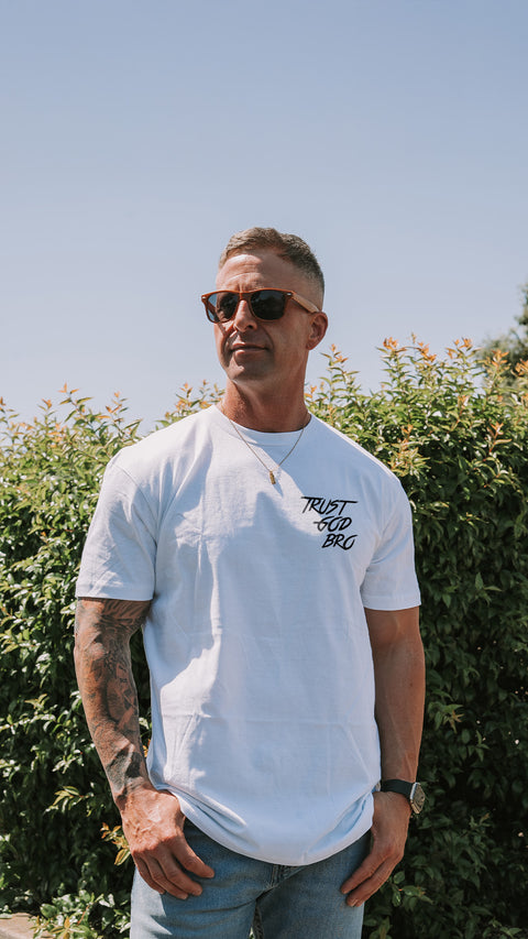 "Classic" White | Standard Tee