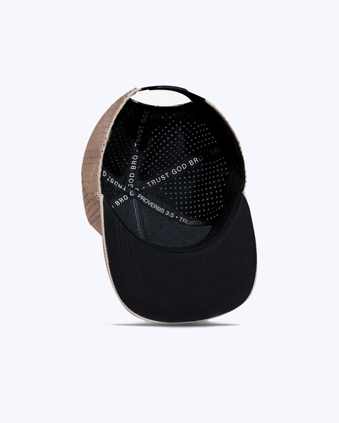 "Classic" Sand | Performance Snap-Back Hat