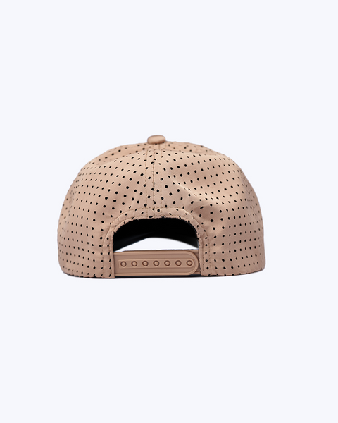 "Classic" Sand | Performance Snap-Back Hat